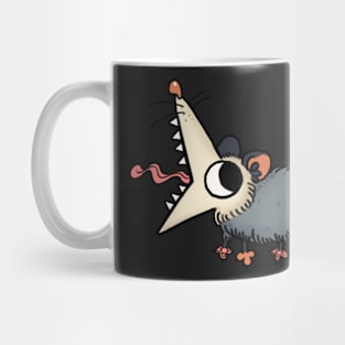 Screeching Possum Opossum V05 Mug